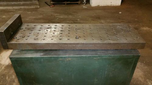 PRECISION STEEL CNC SUB PLATE SUBPLATE - 11&#034; X 33&#034; Mill Haas Squaring Bridgeport