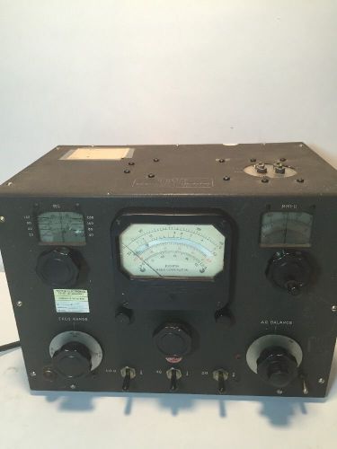 BOONTON RADIO CORPORATION - Q METER - TYPE 190-A Untested Parts Repair