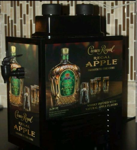 BRAND NEW * Crown Royal Apple* 2 bottle  SHOT CHILLER MACHINE DISPENSER