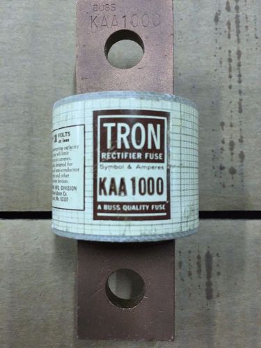 Tron, KAA 1000, Rectifier Fuse