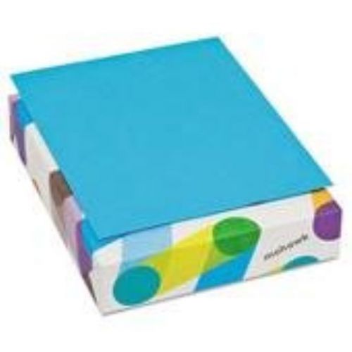 Mohawk BriteHue Multipurpose Colored Paper, 20 lb., 8-1/2 x 11 Inches, Blue, 500