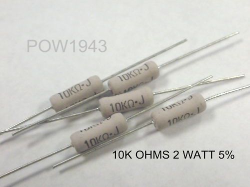 ( 30 PC. ) RESISTORS 2W, 5%, CARBON FILM ( CHECK VALUE LIST )