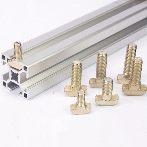 Select t-type screws m5-m8 for 2020,30,40,45 t-slot aluminum extrusion profile for sale