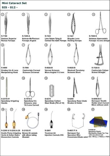Cataract Set  Mini  (Ophthalmic / Eye)