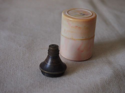 Antique Microscope Objective Lens Two in one