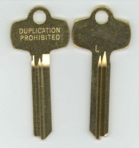 Best L Duplication Prohibited Look a Like Key Blank X2