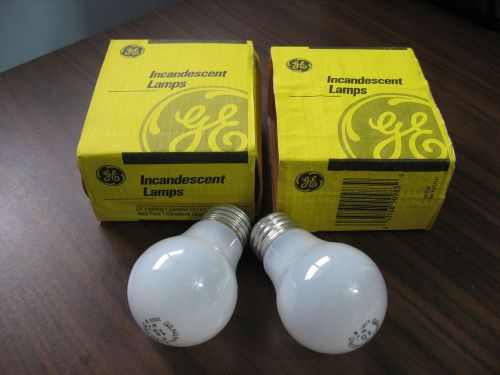 Lot of 4 New GE CG15-H4 3717131 Incandescent Bulbs 15 Watt, 130 Volt