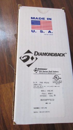 Diamondback BV-Series Ball Valve D.P. 700 PSIG BV58FFS12