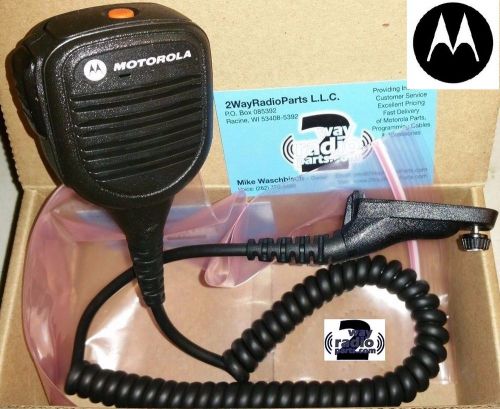 Motorola mototrbo remote speaker mic xpr6550 xpr6350 xpr7550 + emerg (uhf vhf) for sale