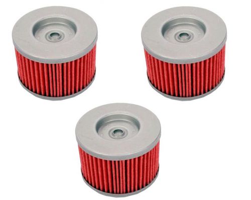 3 X Oil Filter For Suzuki Z400 LTZ400 LT-Z400 Z LTZ 400 LTR450  LT-R450 USA Ship