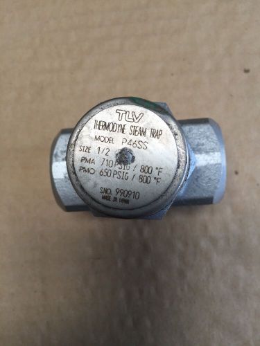 1/2 Inch TLV Steam Trap P46SS Thermodynamic Type 650 PSIG Thread Stainless Steel