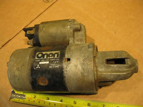 Onan oem 191-1949-04 mitsubishi starter p216g p218g p220g miller welder generato for sale