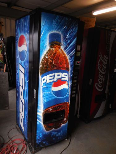 Dixie narco 276e 7 selection soda / beverage vending machine remote control lock for sale