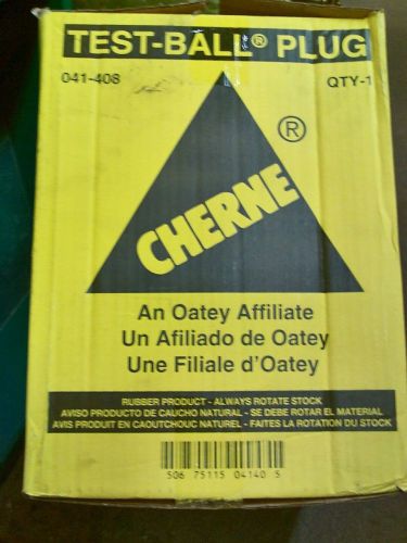 Cherne 12&#034; test ball sewer pipe plug 041-408 50675115041405 new for sale