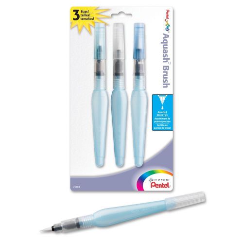 GENUINE Pentel FRH-B, FRH-F and FRH-M Aquash Water Brush (1pc Each) FREE SHIP