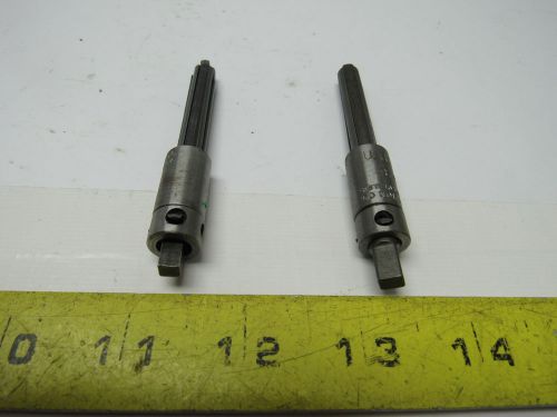 Walton 10373 &amp; 10374 3/8&#034; 9/10mm 3 &amp; 4 flute tap extractor set of 2 for sale