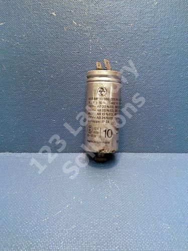 Capacitor Motor Start/Run 10uf MAB MP 10/360  used