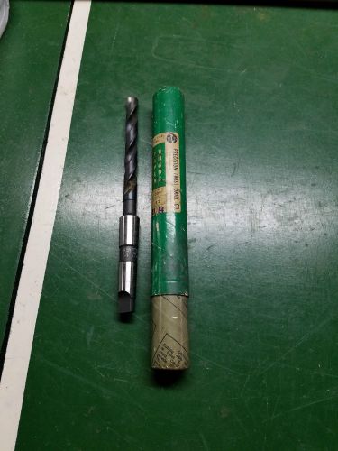 PRECISION DRILL CO HIGH SPEED STEEL TAPER SHANK  31/64&#039;&#039;