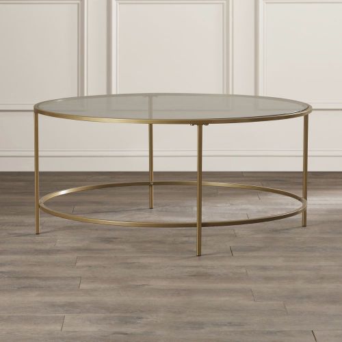 Glass Oval Side Coffee Table Stainless Steel Base Living Room Furniture,36&#039;&#039;D.