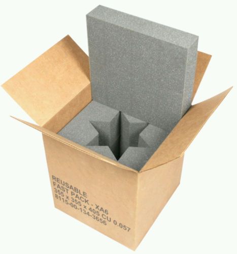 Fast pack xa-6 mil-spec reusable shipping box 14 x 14 x 16 for sale