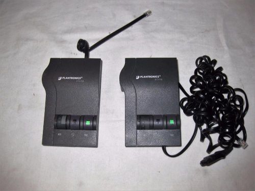 Lot of 4 Plantronics Vista M12 Amplifier ~ 2 have phone cords     FREE SHIPPING