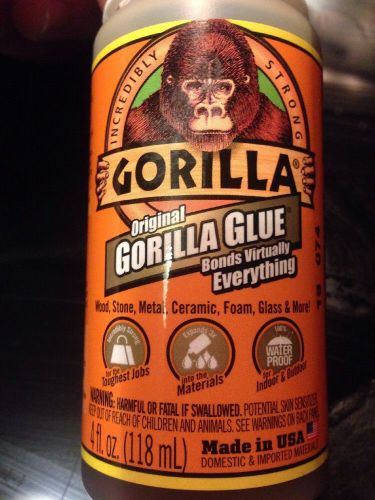 Gorilla Glue Multi-Purpose Waterproof Adhesive 4 oz