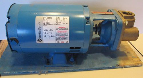 7CT7M Pump Burks with  Franklin Electric Motor Made in USA 3/4 HP 115&gt;230VAC New
