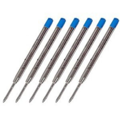 Waterford Ballpoint Pen Refill Blue Six Pack