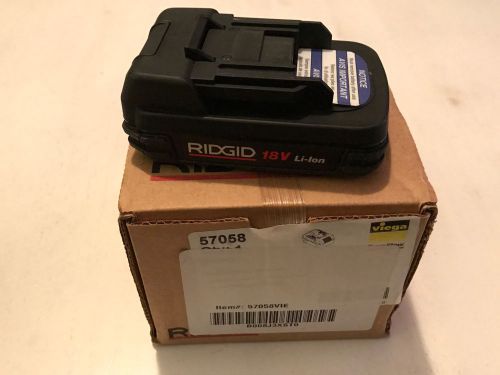 NEW RIDGID 57058 Propress 18vLithium Battery