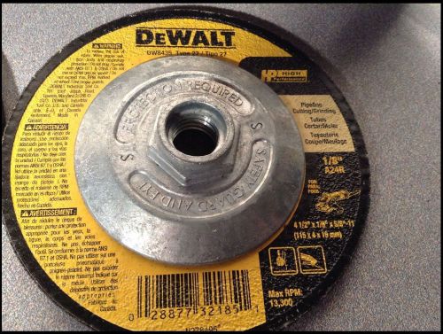 30 Pack - DeWalt DW8435 Cutting &amp; Grinding Wheels, Type 27, 4-1/2&#034; Diameter