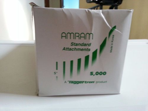 AMRAM 5000 Standard Attachments Tagging Tag Gun Fasteners Pin Barbs 5&#034;
