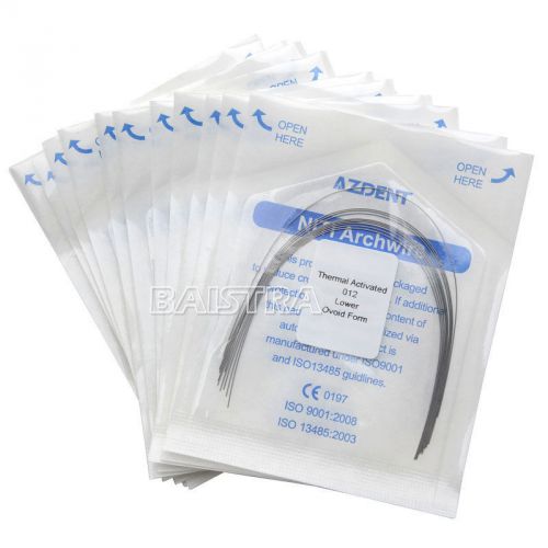 30XDental Orthodontic Heat thermal Activated Niti Heat-activated Round ArchWire