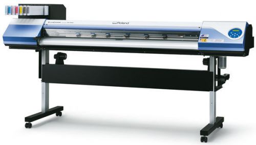 Roland VersaCAMM VS-640 64&#034; Large Format Print &amp; Cut CMYKLcLm+WH+MT