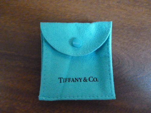 Tiffany &amp; Co. Teal Pouch