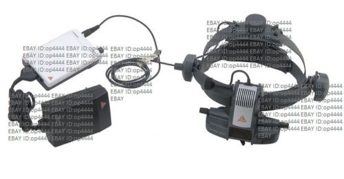 HEINE  OMEGA 500 LED with m pack unplugged transformer and charger