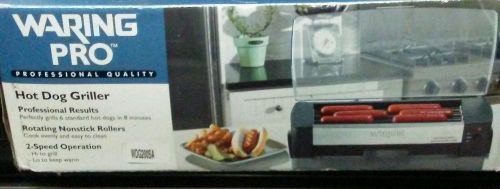 Waring Pro Hot Dog Sausage Roller Griller Professional  / Commercial  WDG200SA