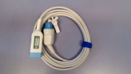 Ge datex-ohmeda 10 pin to 3 lead dual ecg trnk cable (grn) (545307) - nedx0037-g for sale