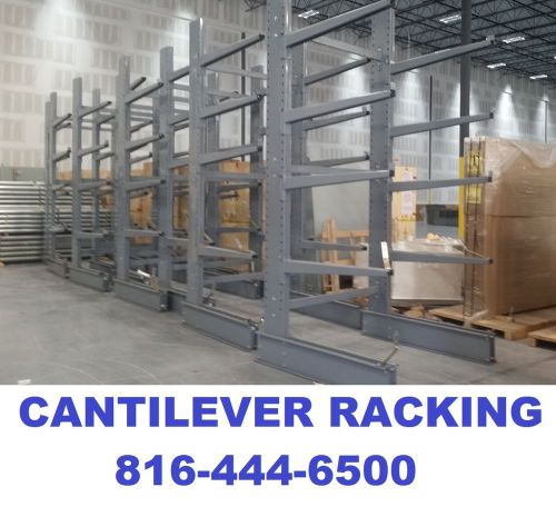 Cantilever racking racks lumber racks pipe shelving tower upright 12&#039; w/base for sale