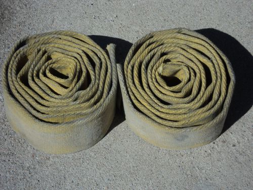 Firehose 7 ft +, 2.5” wide, 1.5” id, boat dock bumper, rope line chafe guard for sale