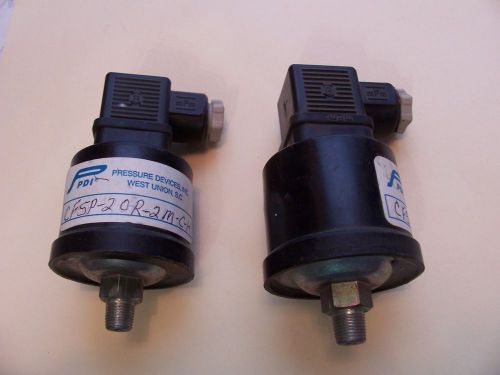 LOT of 2 --NEW Pressure Devices Inc. CFSP-20R-2M-C-H