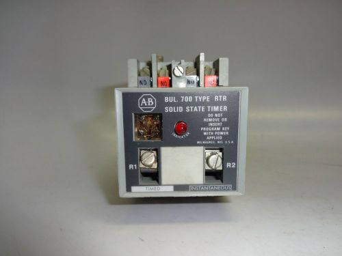 700-RTR02N200A1 Allen Bradley 700RTR02N200 RTR Solid State Timer