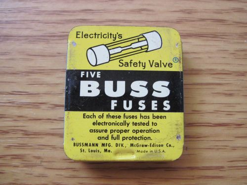 NOS Buss AGC 30 (Formerly 3AG) by Bussmann 32 Volt 30 AMP Fuses**1 Pack of 5