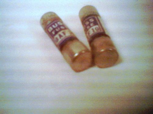 BUSS BAF 10 , 10A, 2 pieces. New fuse,Old Stock