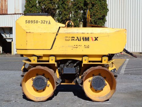 2010 rammax 1515-mi trench roller compactor - low hours - diesel for sale