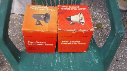 Safe House Two Sound Electronic Siren 49-488DT &amp; 49-488d Radio Shack