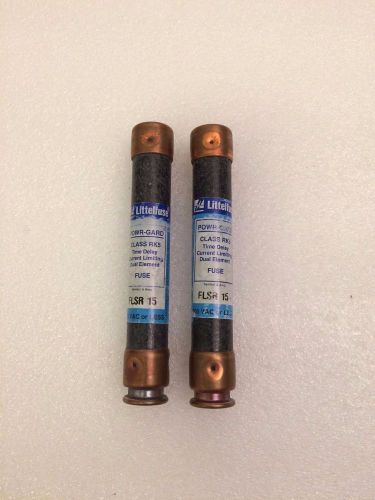 Littlefuse FLSR 15 Fuse, 15A, CLASS RK5