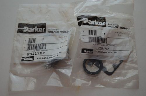(lot of 2) parker ps417bp mounting bracket kit new for sale