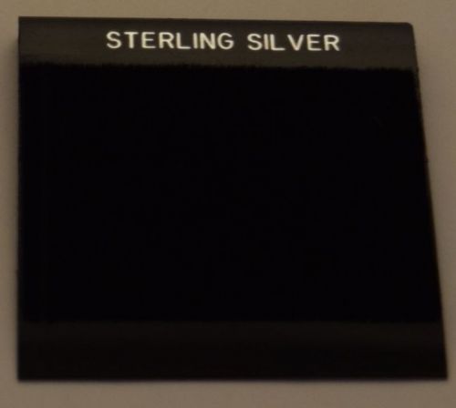 50ct Lot Sterling Silver Black Plastic Holder Hanging Earrings Display Cards