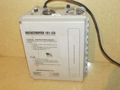 DATASTROYER 101-CD COMPACT DISC SHREDDER
