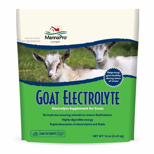 Manna Pro Goat Electrolyte 16 oz.  Supports hydration &amp; optimal fluid balance